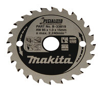 I-B-33819 | Makita B-33819 - 8,5 cm - 1,5 cm - 2240 RPM -...