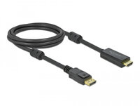 P-85956 | Delock 85956 - 2 m - HDMI Typ A (Standard) - DisplayPort - Männlich - Männlich - Gerade | 85956 |Zubehör