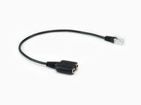 P-147944 | Equip Telefonkabel RJ9 auf 2x 3.5mm Klinke für Headset 25cm | 147944 |Zubehör