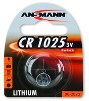 I-1516-0005 | Ansmann 3V Lithium CR1025 - Einwegbatterie...