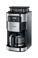 I-KA 4810 | SEVERIN KA 4810 - Filterkaffeemaschine - 1,37 l - Kaffeebohnen - Gemahlener Kaffee - Eingebautes Mahlwerk - 1000 W - Schwarz - Edelstahl | KA 4810 |Büroartikel