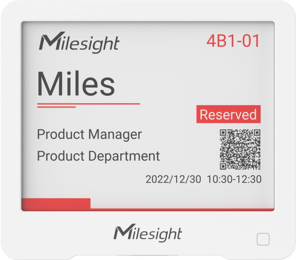 L-DS3604-868M | Milesight IoT LoRaWAN E-ink Display DS3604 4.2 inch black/white/red color screen | DS3604-868M |Elektro & Installation