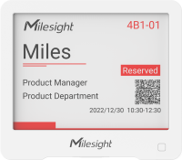 L-DS3604-868M | Milesight IoT LoRaWAN E-ink Display...