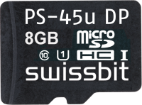L-SFSD8192N3PM1TO-I-GE-020-RP0 | Swissbit MICRO-SD 8GB...