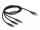 P-87277 | Delock 87277 - 1 m - USB A - Micro-USB B/Lightning/Apple 30-pin - USB 2.0 - Grün - Schwarz - Rot - Blau | 87277 |Zubehör