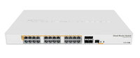 A-CRS328-24P-4S+RM | MikroTik CRS328-24P-4S+RM - Managed - L2/L3 - Gigabit Ethernet (10/100/1000) - Power over Ethernet (PoE) - Rack-Einbau - 1U | CRS328-24P-4S+RM |Netzwerktechnik