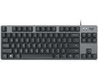 N-920-010008 | Logitech K835 TKL Mechanical Keyboard - Tenkeyless (80 - 87 %) - USB - Mechanischer Switch - LED - Graphit - Grau | 920-010008 |PC Komponenten