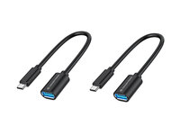 Conceptronic Adapter USB-C -> USB-A 3.0 OTG 2er-Pack gr - Adapter