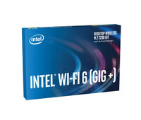 Intel ® Wi-Fi 6 (Gig+) Desktop-Kit - Eingebaut - Kabellos - M.2 - WLAN - Wi-Fi 6 (802.11ax) - 2400 Mbit/s