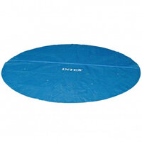 Intex Pool Abdeckplane Solar 244cm Polyethylen rund blau