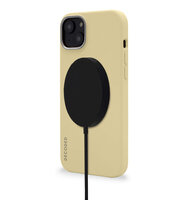 Decoded MagSafe Silikon Backcover für iPhone 14 beige