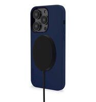 Decoded MagSafe Silikon Backcover für iPhone 14 Pro blau