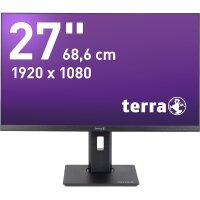 TERRA LCD/LED 2748W PV V3 schwarz HDMI/DP/USB-C GREENLINE PLUS - Flachbildschirm (TFT/LCD) - 68,6 cm