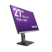 N-3030228 | TERRA LCD/LED 2748W PV V3 schwarz HDMI/DP/USB-C GREENLINE PLUS - Flachbildschirm (TFT/LCD) - 68,6 cm | Herst. Nr. 3030228 | TFTs | EAN: 4039407077694 |Gratisversand | Versandkostenfrei in Österrreich