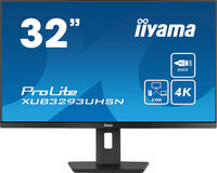 Iiyama 32W LCD Business 4K UHD IPS USB-C Dock - Flachbildschirm (TFT/LCD) - 32