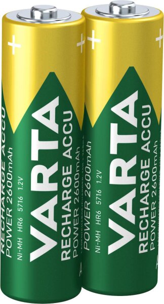 ET-05716101402 | Varta 1x2 Pro. NiMH 2500 mAh AA | 05716, Rechargeable battery,  | Herst.Nr.: 05716101402| EAN: 4008496745937 |Gratisversand | Versandkostenfrei in Österreich