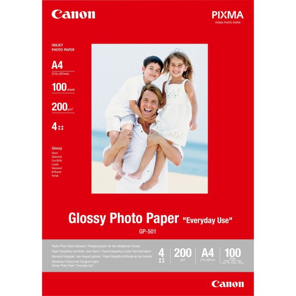 ET-0775B001 | Canon Photo Paper Glossy A4 | **100-pack** | Herst.Nr.: 0775B001| EAN: 13803228052 |Gratisversand | Versandkostenfrei in Österreich