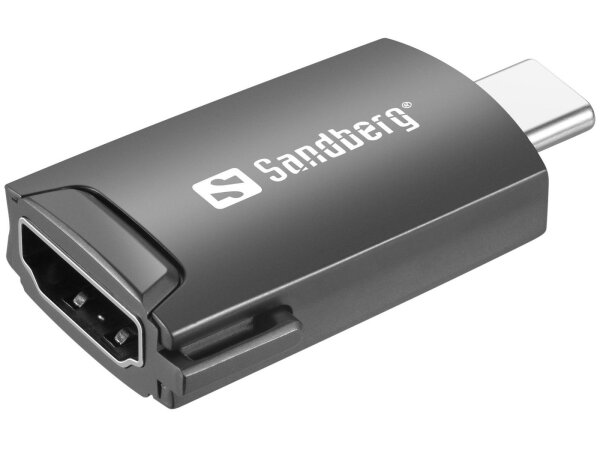 ET-136-34 | Sandberg USB-C to HDMI 4K60Hz Dongle | USB-C to HDMI Dongle, USB-C,  | Herst.Nr.: 136-34| EAN: 5705730136344 |Gratisversand | Versandkostenfrei in Österreich