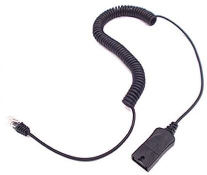 ET-38232-01 | Poly U10P Lightweight Cable | 38232-01, 4 m, RJ11, Black,  | Herst.Nr.: 38232-01| EAN: 5033588044123 |Gratisversand | Versandkostenfrei in Österreich
