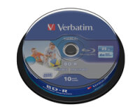 ET-43804 | Verbatim BD-R SL DATALIFE 25GB 6X | 10 pk...