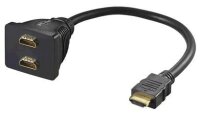 ET-HDM19M19F19F | MicroConnect HDMI 19M - 2X HDMI 19F |...