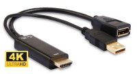 ET-HDMDPP1 | MicroConnect Adapter HDMI - Displayport M-F...