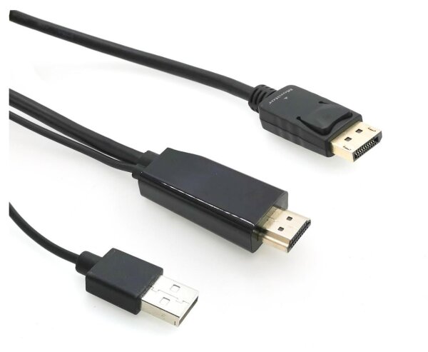 ET-HDMI-DP-CON3 | MicroConnect HDMI to DisplayPort Converter | Cable, Converts HDMI to DP,  | Herst.Nr.: HDMI-DP-CON3| EAN: 5706998967756 |Gratisversand | Versandkostenfrei in Österreich