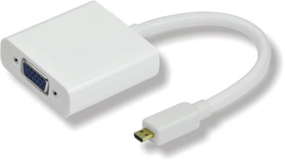 ET-HDMIDVGA | MicroConnect HDMI Micro - VGA adapter M-F | HDMI Micro D type - VGA 25cm | Herst.Nr.: HDMIDVGA| EAN: 5711045523298 |Gratisversand | Versandkostenfrei in Österreich