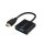 ET-HDMVGA2B | MicroConnect Adapter HDMI - VGA M/F, Black | Support Audio, 1920*1080  | Herst.Nr.: HDMVGA2B| EAN: 5712505706541 |Gratisversand | Versandkostenfrei in Österreich