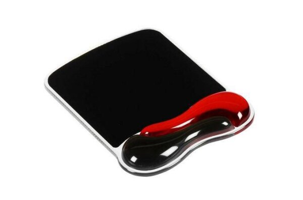 ET-62402 | Kensington Duo Gel Mouse Pad Black/Red | Duo Gel Mouse Pad Wrist Rest  | Herst.Nr.: 62402| EAN: 636638006246 |Gratisversand | Versandkostenfrei in Österreich