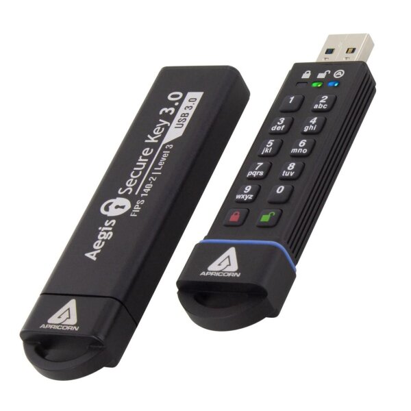 ET-ASK3-16GB | Apricorn Aegis Secure Key USB3 16GB | **New Retail** | Herst.Nr.: ASK3-16GB| EAN: 708326914239 |Gratisversand | Versandkostenfrei in Österreich