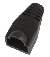 ET-KON503B | MicroConnect Boots RJ45 Black, 50pcs | Cable...