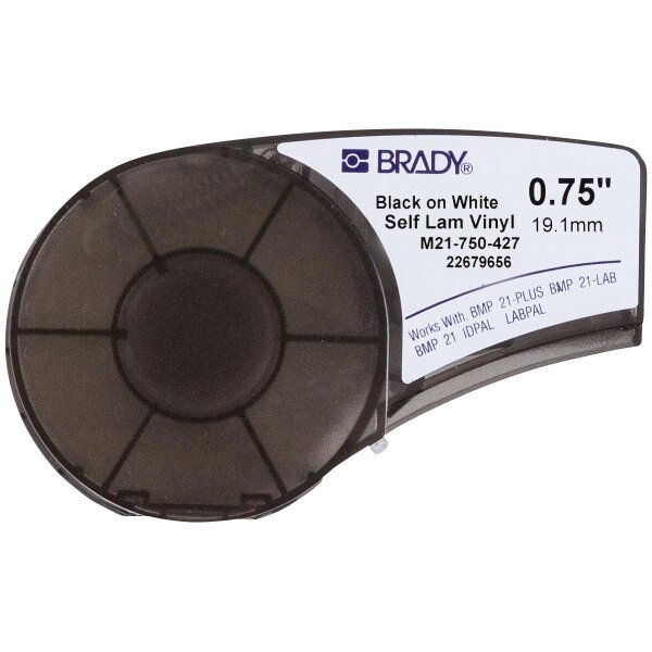 ET-M21-750-427 | Brady Self-laminating Vinyl tape  | for BMP21-PLUS BMP21-LAB  | Herst.Nr.: M21-750-427| EAN: 662820899976 |Gratisversand | Versandkostenfrei in Österreich