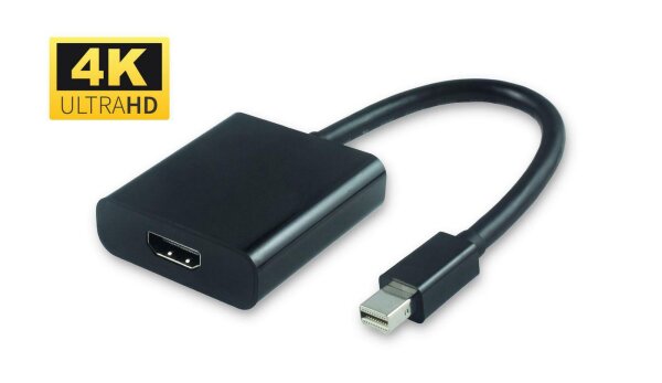 ET-MDPHDMI6B | MicroConnect Active Mini DP to HDMI Adaptor | Mini DP to HDMI, M/F Black  | Herst.Nr.: MDPHDMI6B| EAN: 5712505743362 |Gratisversand | Versandkostenfrei in Österreich