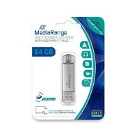 ET-MR937 | MediaRange USB-Stick 64 GB USB 3.1 combo | mit...