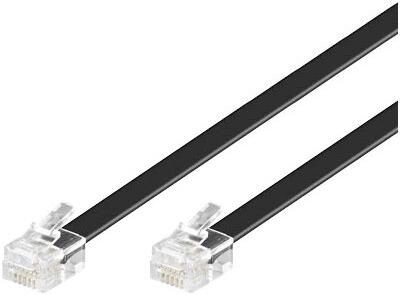 ET-MPK106B | MicroConnect Modular Straight RJ12 6C/6P 6m | Black, Flat Cable | Herst.Nr.: MPK106B| EAN: 5706998642189 |Gratisversand | Versandkostenfrei in Österreich