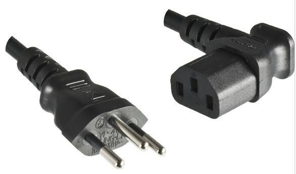 ET-PE160418A | MicroConnect Power Cord Swiss - C13 90°1.8m | Swiss Type J to angled C13 | Herst.Nr.: PE160418A| EAN: 5711783198437 |Gratisversand | Versandkostenfrei in Österreich