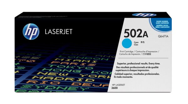 ET-Q6471A | HP Toner Cyan CLJ 3600 | Pages 4.000 | Herst.Nr.: Q6471A| EAN: 829160703091 |Gratisversand | Versandkostenfrei in Österreich