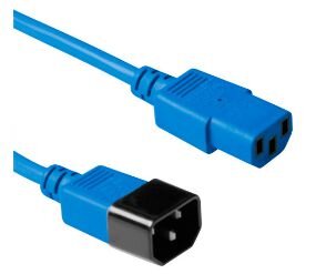 ET-PE040618B | MicroConnect Power Cord C13-C14 1.8m Blue | Extension Cable,10A/250V | Herst.Nr.: PE040618B| EAN: 8716065299595 |Gratisversand | Versandkostenfrei in Österreich