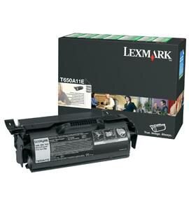 ET-T650A11E | Lexmark Toner Black | Pages 7.000 | Herst.Nr.: T650A11E| EAN: 734646064323 |Gratisversand | Versandkostenfrei in Österreich