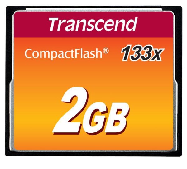 ET-TS2GCF133 | Transcend CF 133X 2GB | CompactFlash 133x 1GB, 2 GB,  | Herst.Nr.: TS2GCF133| EAN: 760557810315 |Gratisversand | Versandkostenfrei in Österreich