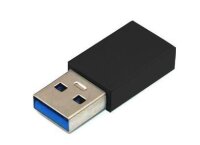 ET-USB3.0ACF | MicroConnect USB3.0 A - USB-C M-F, Black |...