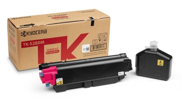 ET-TK-5280M | Kyocera Toner Magenta | Pages 11.000 | Herst.Nr.: TK-5280M| EAN: 632983049648 |Gratisversand | Versandkostenfrei in Österreich