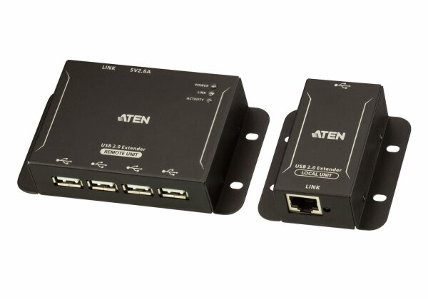 ET-UCE3250-AT-G | Aten 4-Port USB 2.0 CAT 5 Extender | (up to 50m) | Herst.Nr.: UCE3250-AT-G| EAN: 4719264647154 |Gratisversand | Versandkostenfrei in Österreich
