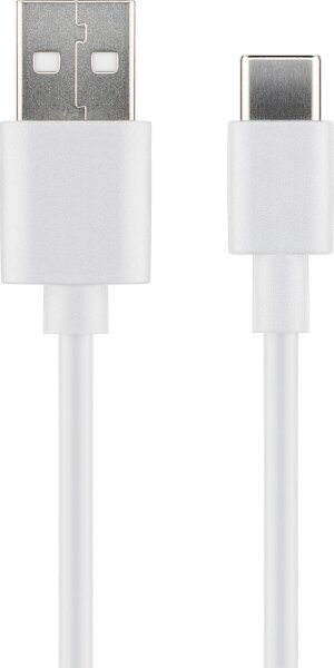 ET-USB3.1CCHAR05W | MicroConnect USB-C to USB2.0 A Cable, 0.5m | White, for synching and  | Herst.Nr.: USB3.1CCHAR05W| EAN: 5706998772398 |Gratisversand | Versandkostenfrei in Österreich