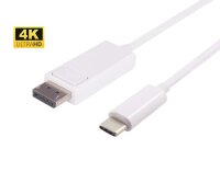 ET-USB3.1CDPBW1 | MicroConnect USB-C Displayport cable 1m...