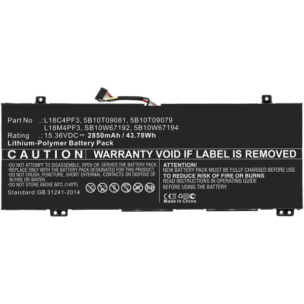 ET-W125993480 | Laptop Battery for Lenovo | MBXLE-BA0239 | Batterien | GRATISVERSAND :-) Versandkostenfrei bestellen in Österreich