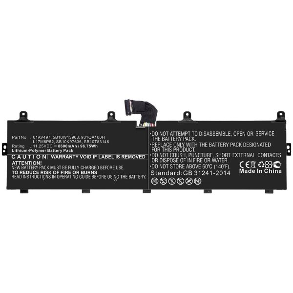 ET-W125993501 | Laptop Battery for Lenovo | MBXLE-BA0260 | Batterien | GRATISVERSAND :-) Versandkostenfrei bestellen in Österreich