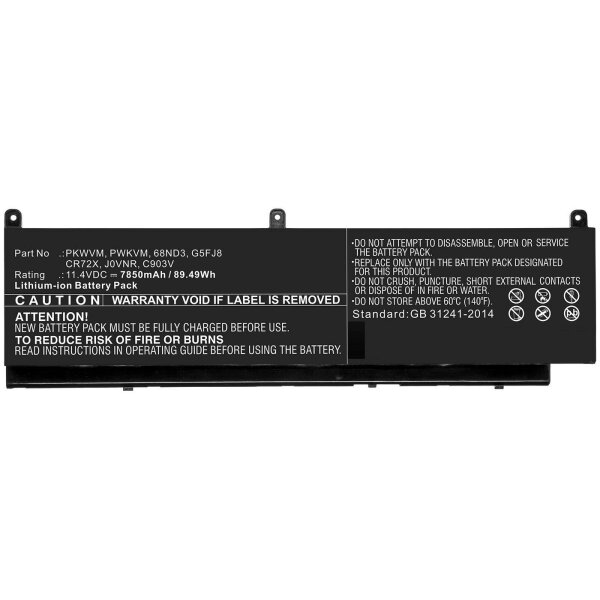 ET-W125993419 | Laptop Battery for Dell | MBXDE-BA0218 | Batterien | GRATISVERSAND :-) Versandkostenfrei bestellen in Österreich