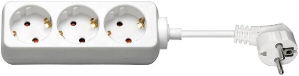 ET-W126450870 | 3-way Schuko Socket 5M White | GRU0035W | Steckdosenleisten | GRATISVERSAND :-) Versandkostenfrei bestellen in Österreich